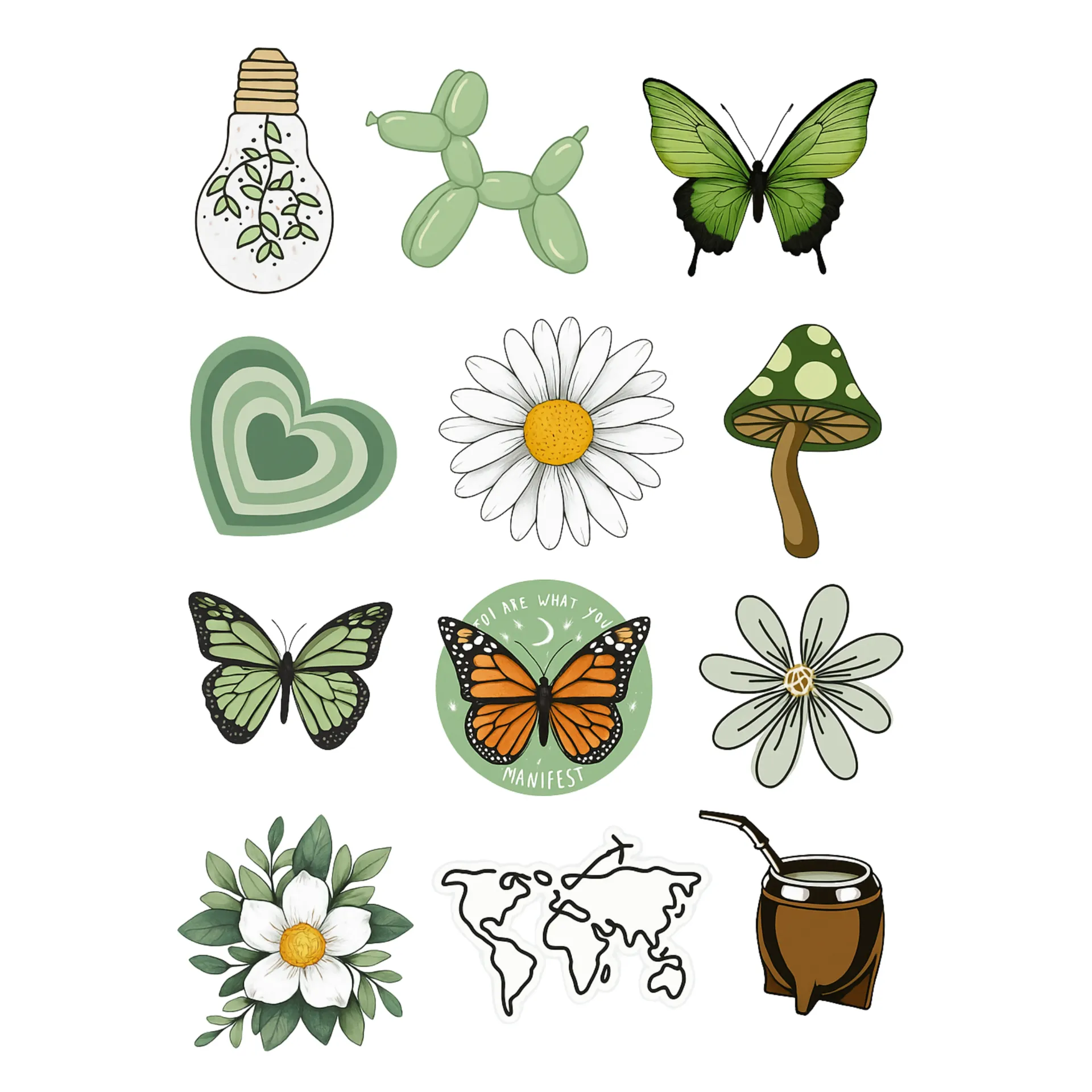 Stickers waterproof - Lexie