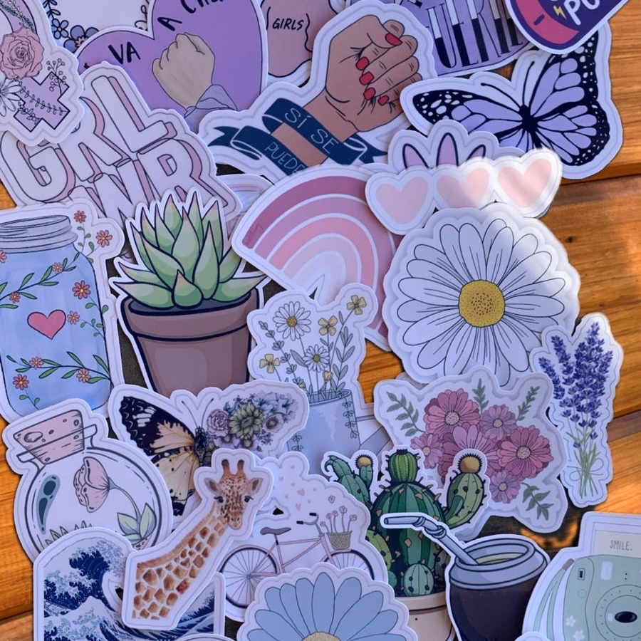 Stickers autoadhesivos waterproof
