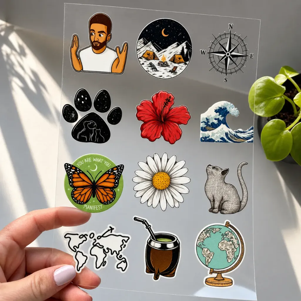 Stickers Leyla - DTF adhesivo